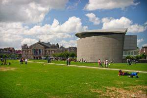 Museumplein and the Van Gogh Museum annex