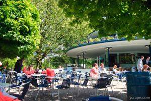 Blue Tea House in Vondelpark (Het Blauwe Theehuis)