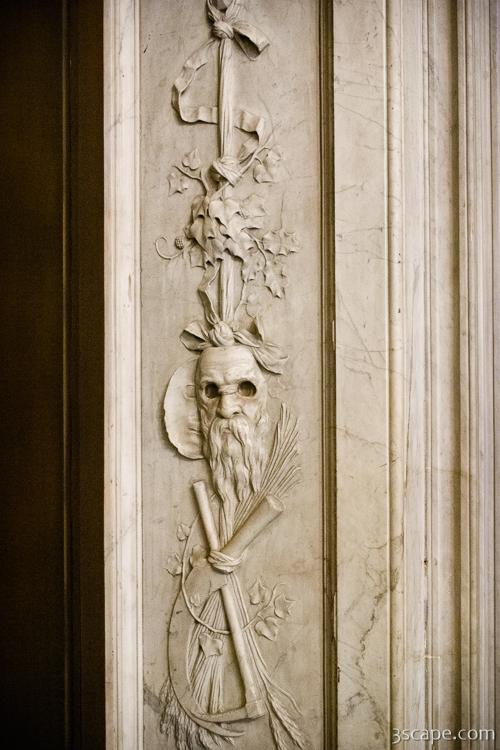 Door frame detail, Koninklijk Palace