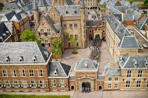 Dutch Parliament buildings (Het Binnenhof) in The Hague