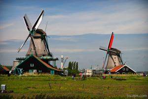 Dutch windmills
