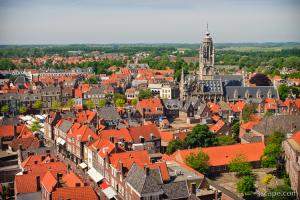 View of Middelburg from the tower