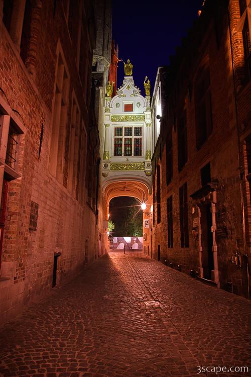 Blind Donkey Alley leads from the Burg to Vismarkt