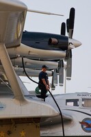 Dornier Do-24 getting fueled