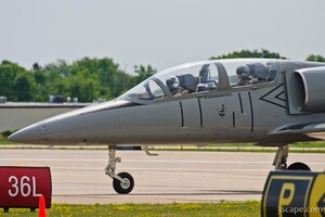 L-39 Albatros after landing