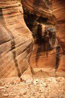 Small slot canyon at Clear Creek
