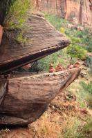 Frog rock (or lizzard or whale, depending on what you see)