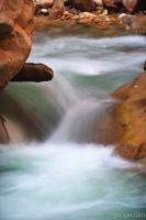 Waterfall near the Zion Narrows