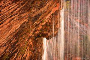 Behind Weeping Wall