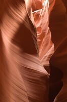 Inside the Antelope slot canyon