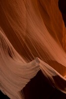 Inside the Antelope slot canyon