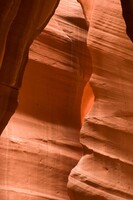 Inside the Antelope slot canyon