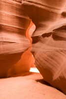 Inside the Antelope slot canyon
