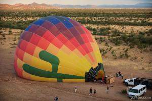 Another balloon getting filled