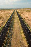 Arizona highway from the air