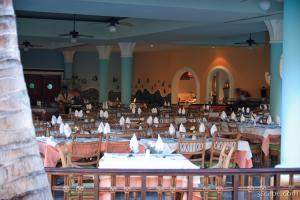 Buffet eating area at the Iberostar