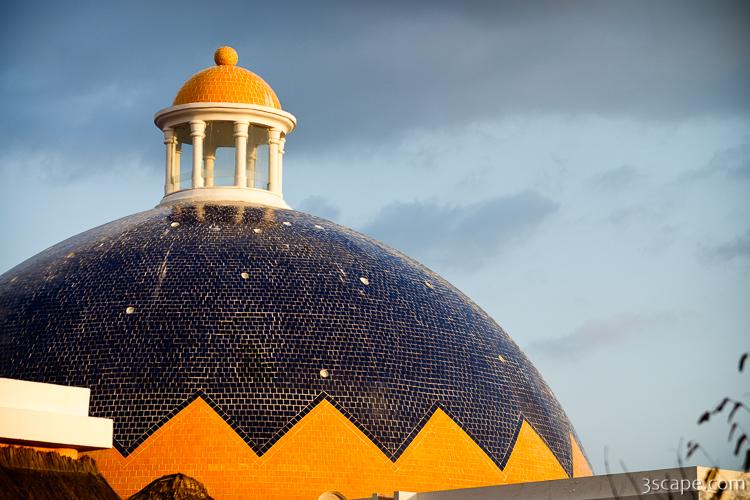 Dome over the main lobby - Iberostar Paraiso Del Mar