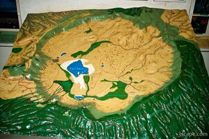 Model of Ngorongoro Crater