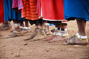 Maasai feet