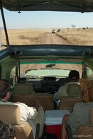 View from the roof of the Land Cruiser