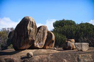 Maasai used to live within this rock outcropping