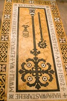 Floor of the Anglican cathedral in Stone Town