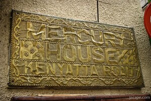 We stopped at the Freddie Mercury house
