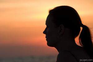 Sunset silhouette