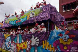 Circus Clowns Float (Krewe of Iris)
