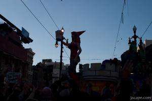 Tucks Visits Naughtyham Float (Krewe of Tucks)