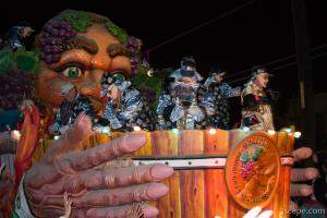Krewe of Bacchus Officers Float