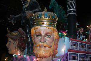 Krewe of Bacchus Officers Float