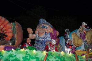 Bacchatality Float (Krewe of Bacchus)
