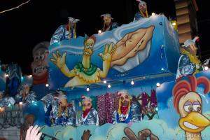 Chicken Run Float (Krewe of Bacchus)