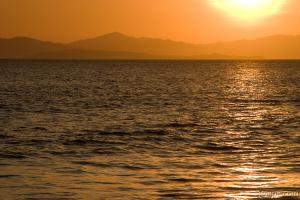 Sunset on the Gulf of Dulce