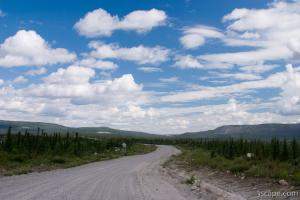 More gravel road as far as the eye can see