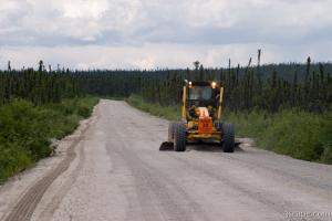 Another road grader