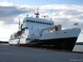 The MV Northern Ranger - passanger and freight ferry