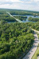 Bridge over the St. Lawrence River near 1000 Islands