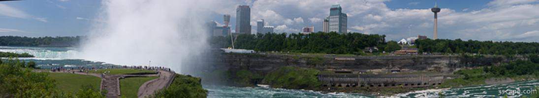 Panoramic of Niagara Falls