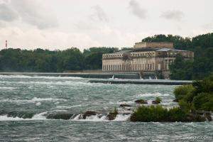 Power generating station at Niagara