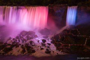Colorful American Falls