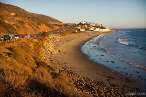 Popular surf spot near Solromar