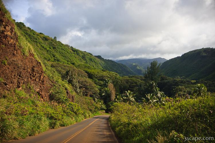 Honoapiilani Highway on northwest side of Maui