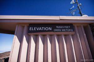 Elevation 10023 Feet