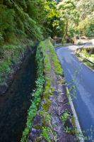 Maui water supply ditch next o Hana Highway