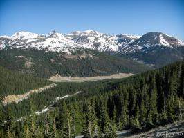 View of the Colorado Rockies from Loveland Pass