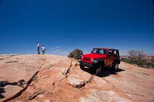 Next: Jeep Rubicon at the end of Top of the World 4x4 trail