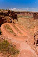 Mineral Bottom road switchback
