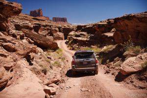 Toyota 4Runner on White Rim Trail